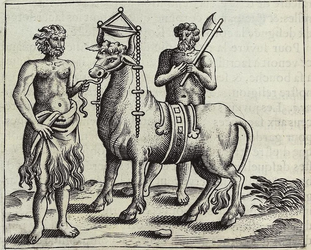 An illustration from Discovrs De La Religion Des Anciens Romains, 1672, leaf 277