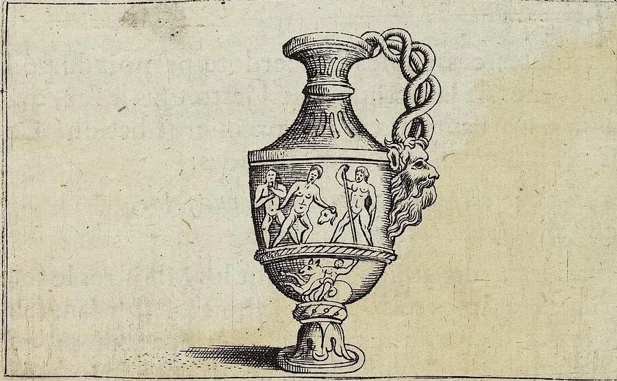 An illustration from Discovrs De La Religion Des Anciens Romains, 1672, leaf 284