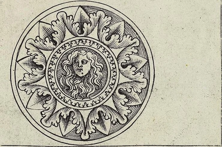 An illustration from Discovrs De La Religion Des Anciens Romains, 1672, leaf 292
