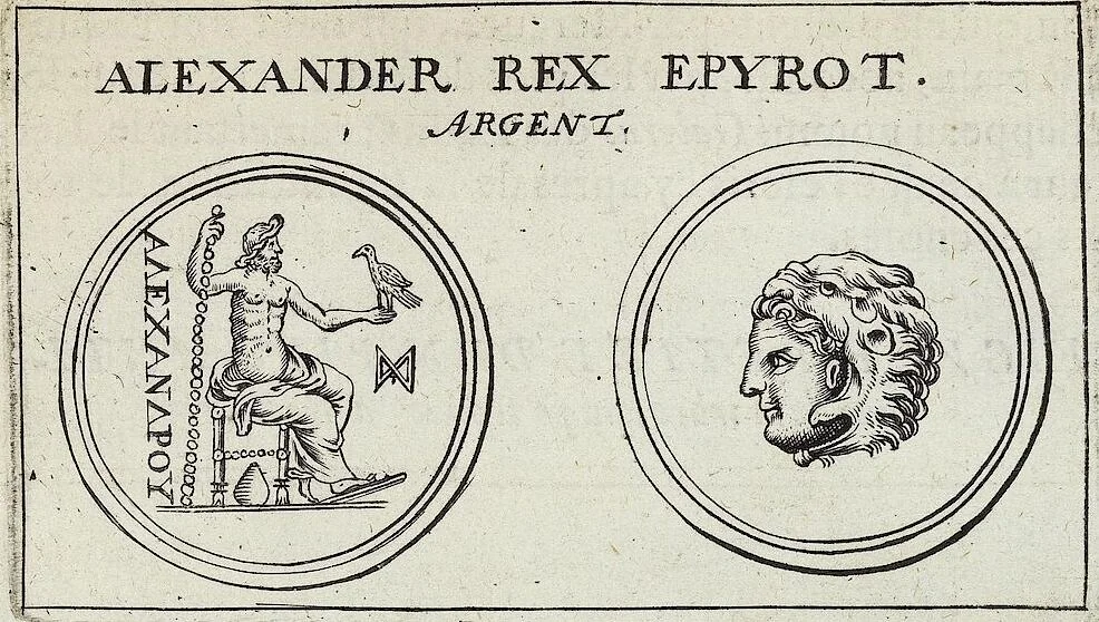 An illustration from Discovrs De La Religion Des Anciens Romains, 1672, leaf 44