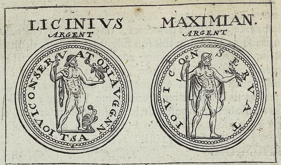 An illustration from Discovrs De La Religion Des Anciens Romains, 1672, leaf 59