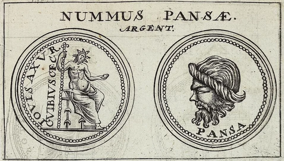 An illustration from Discovrs De La Religion Des Anciens Romains, 1672, leaf 62