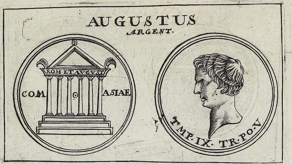 An illustration from Discovrs De La Religion Des Anciens Romains, 1672, leaf 63