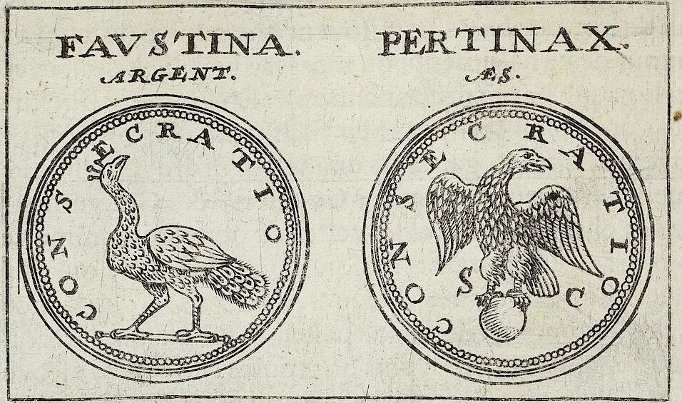 An illustration from Discovrs De La Religion Des Anciens Romains, 1672, leaf 77