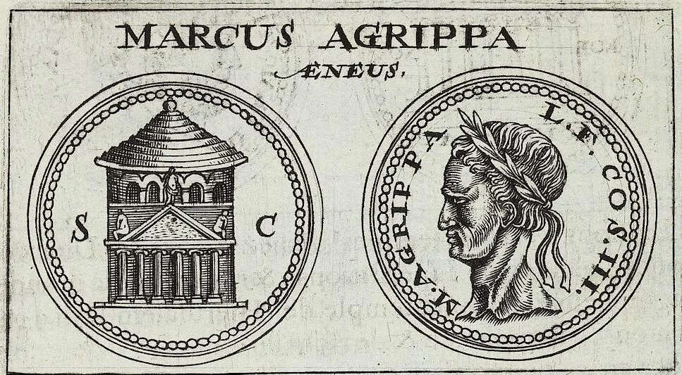 An illustration from Discovrs De La Religion Des Anciens Romains, 1672, leaf 8