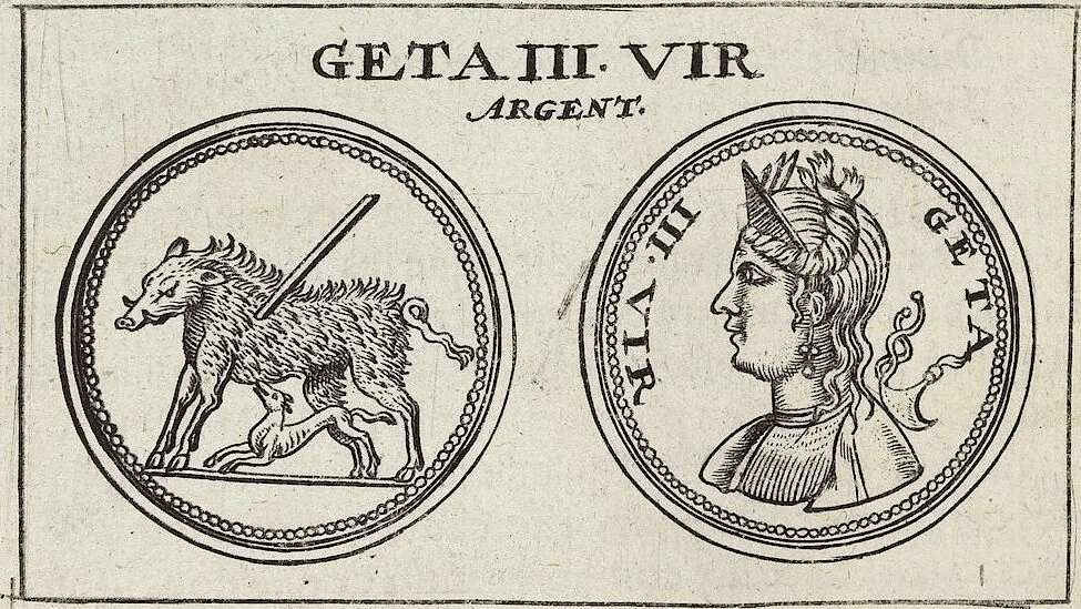 An illustration from Discovrs De La Religion Des Anciens Romains, 1672, leaf 81