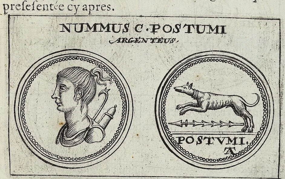 An illustration from Discovrs De La Religion Des Anciens Romains, 1672, leaf 82