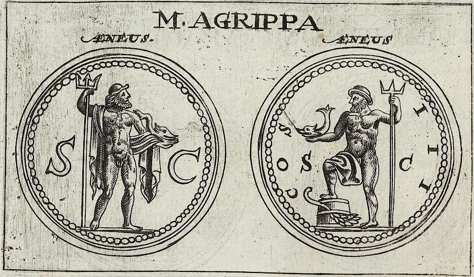 An illustration from Discovrs De La Religion Des Anciens Romains, 1672, leaf 97