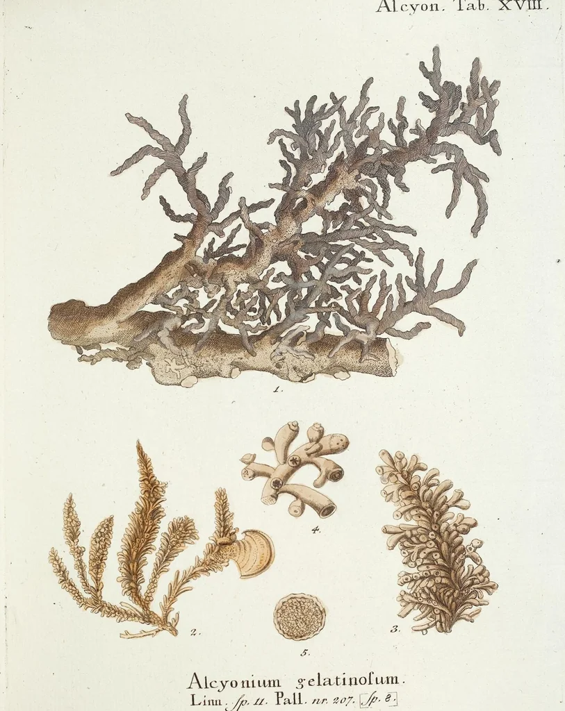 An illustration from (Band 3): Der Pflanzenthiere Dreyzehende [Vierzehende, Funfzehende, Sechzehende] Lieferung oder des dritten Theils, erste [zweyte, dritte, vierte] Lieferung, 1829, leaf 303