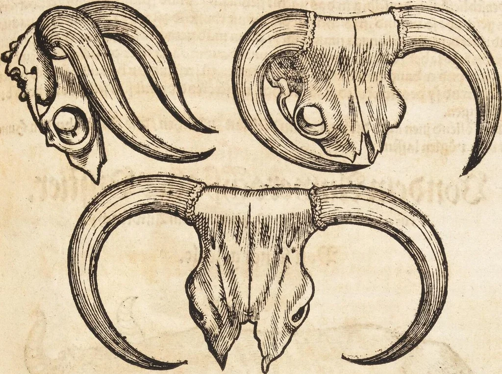 An illustration from Thierbuch Das ist ein kurtze beschreybung aller vierfüssigen Thieren/ so auff der erden vn[d] in wassern wonend/ sampt jrer waren conterfactur: alles zů nutz vn[d] gůtem allen liebhabern der künsten/ Artzeten/ Maleren/ Bildschnitzern/ Weydleüten vnd Köchen/ gestelt, 1583, leaf 269