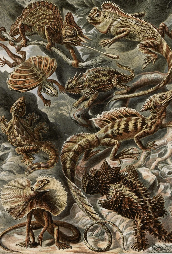 An illustration from (Band 2): Fünfzig Illustrationstafeln mit beschreibendem Text, 1900, leaf 102
