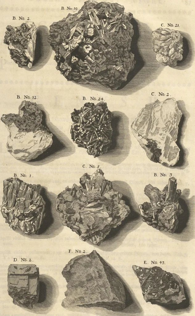 An illustration from Mvsevm Richterianvm: continens fossilia animalia vegetabilia mar., 1743, leaf 156