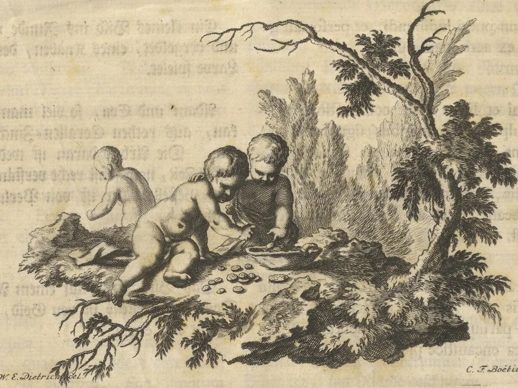 An illustration from Mvsevm Richterianvm: continens fossilia animalia vegetabilia mar., 1743, leaf 516