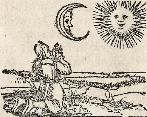 An illustration from Heydenweldt Vnd [und] irer Götter anfängcklicher vrsprung [Ursprung]: durch was verwhänungen den selben etwas vermeynter macht zugemessen, vmb dero wille[n], sie von den alten verehert worden ..., 1554, leaf 288