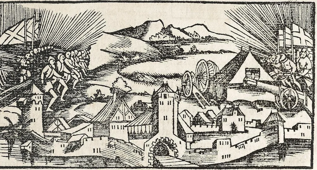 An illustration from Heydenweldt Vnd [und] irer Götter anfängcklicher vrsprung [Ursprung]: durch was verwhänungen den selben etwas vermeynter macht zugemessen, vmb dero wille[n], sie von den alten verehert worden ..., 1554, leaf 295