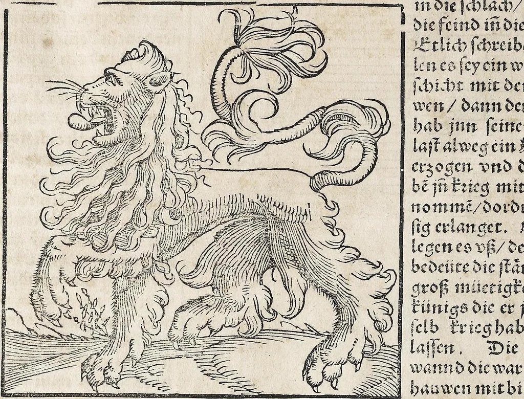 An illustration from Heydenweldt Vnd [und] irer Götter anfängcklicher vrsprung [Ursprung]: durch was verwhänungen den selben etwas vermeynter macht zugemessen, vmb dero wille[n], sie von den alten verehert worden ..., 1554, leaf 318