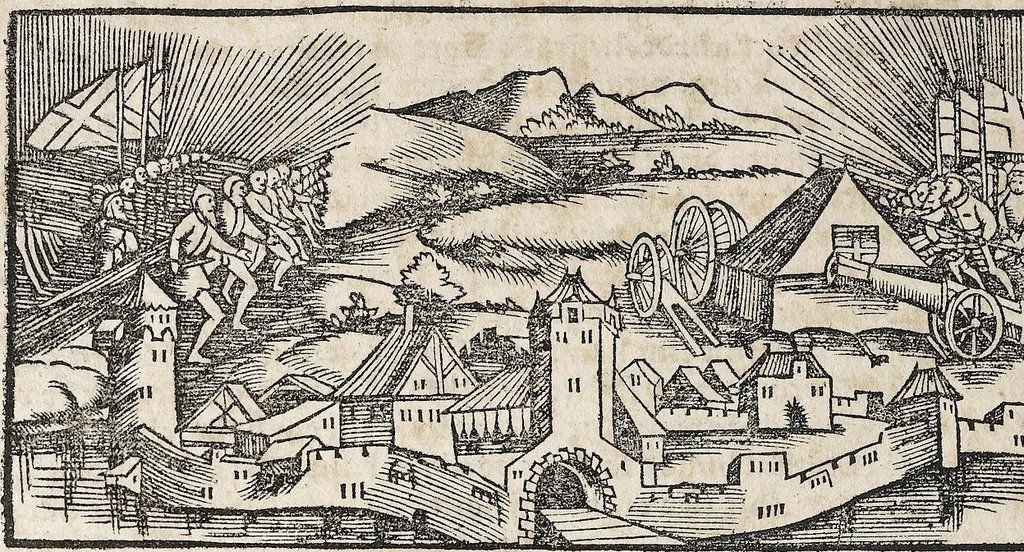 An illustration from Heydenweldt Vnd [und] irer Götter anfängcklicher vrsprung [Ursprung]: durch was verwhänungen den selben etwas vermeynter macht zugemessen, vmb dero wille[n], sie von den alten verehert worden ..., 1554, leaf 332
