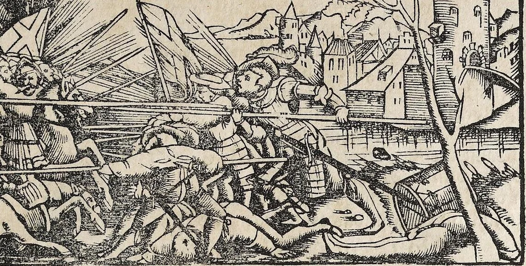 An illustration from Heydenweldt Vnd [und] irer Götter anfängcklicher vrsprung [Ursprung]: durch was verwhänungen den selben etwas vermeynter macht zugemessen, vmb dero wille[n], sie von den alten verehert worden ..., 1554, leaf 355