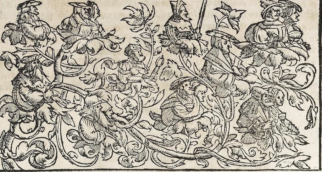 An illustration from Heydenweldt Vnd [und] irer Götter anfängcklicher vrsprung [Ursprung]: durch was verwhänungen den selben etwas vermeynter macht zugemessen, vmb dero wille[n], sie von den alten verehert worden ..., 1554, leaf 369