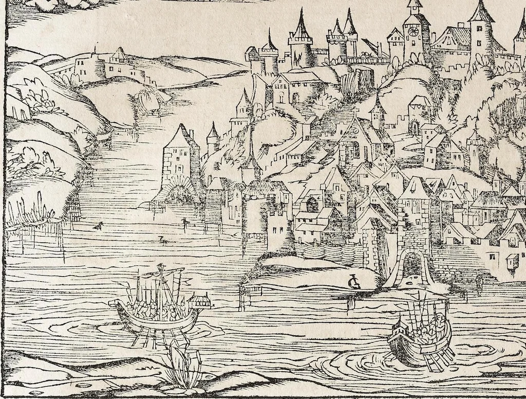 An illustration from Heydenweldt Vnd [und] irer Götter anfängcklicher vrsprung [Ursprung]: durch was verwhänungen den selben etwas vermeynter macht zugemessen, vmb dero wille[n], sie von den alten verehert worden ..., 1554, leaf 386