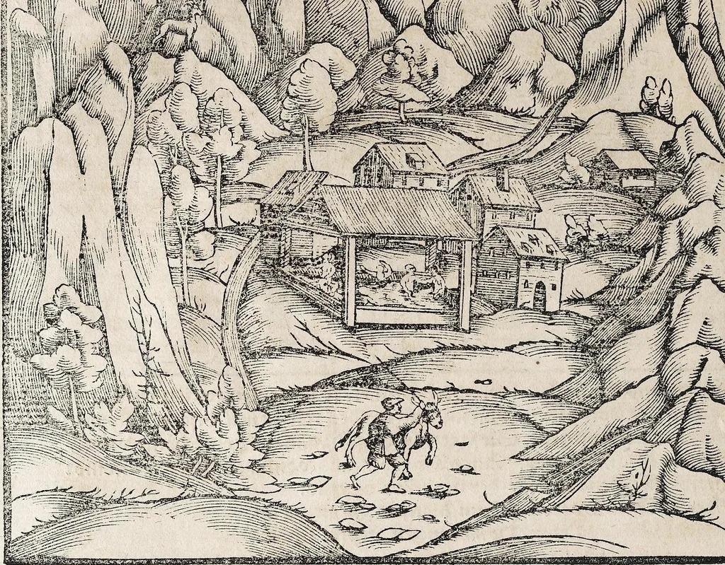 An illustration from Heydenweldt Vnd [und] irer Götter anfängcklicher vrsprung [Ursprung]: durch was verwhänungen den selben etwas vermeynter macht zugemessen, vmb dero wille[n], sie von den alten verehert worden ..., 1554, leaf 396