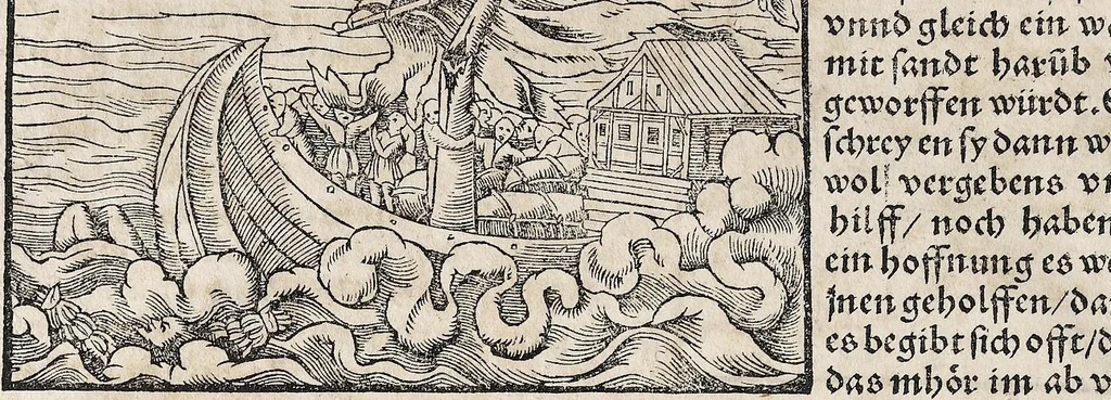 An illustration from Heydenweldt Vnd [und] irer Götter anfängcklicher vrsprung [Ursprung]: durch was verwhänungen den selben etwas vermeynter macht zugemessen, vmb dero wille[n], sie von den alten verehert worden ..., 1554, leaf 426