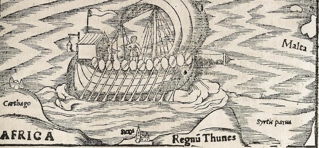 An illustration from Heydenweldt Vnd [und] irer Götter anfängcklicher vrsprung [Ursprung]: durch was verwhänungen den selben etwas vermeynter macht zugemessen, vmb dero wille[n], sie von den alten verehert worden ..., 1554, leaf 485
