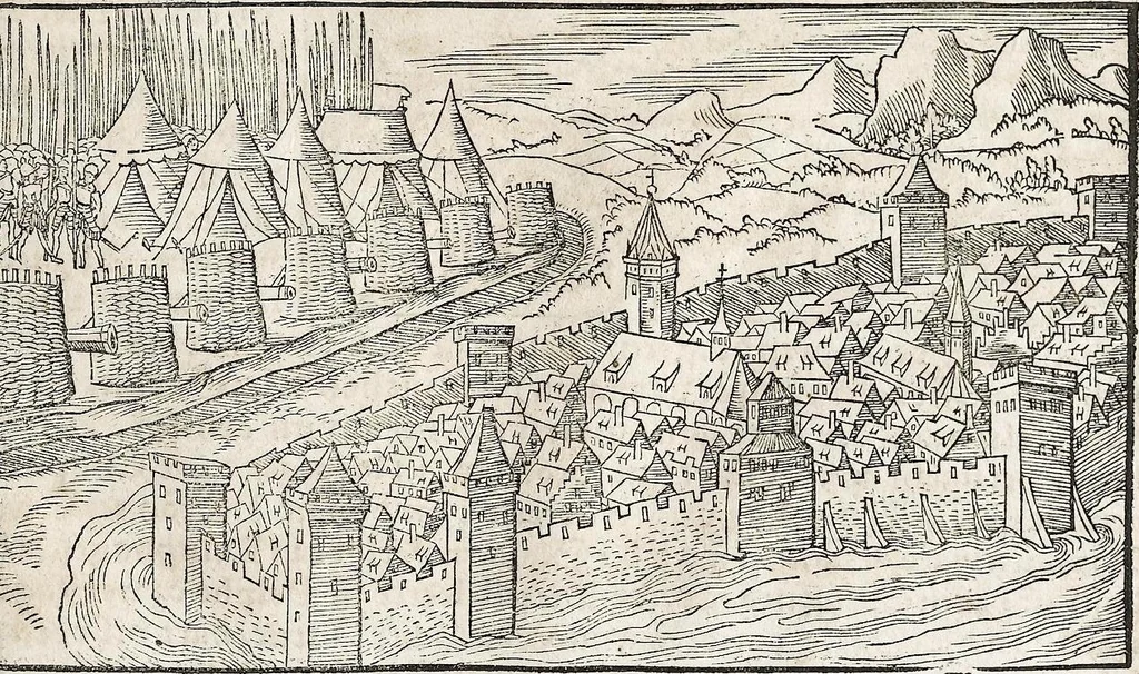 An illustration from Heydenweldt Vnd [und] irer Götter anfängcklicher vrsprung [Ursprung]: durch was verwhänungen den selben etwas vermeynter macht zugemessen, vmb dero wille[n], sie von den alten verehert worden ..., 1554, leaf 501