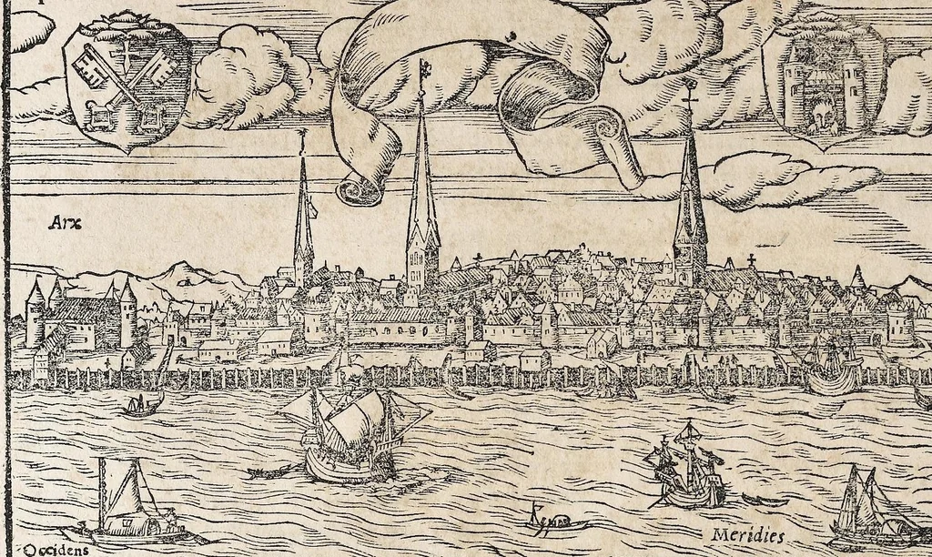 An illustration from Heydenweldt Vnd [und] irer Götter anfängcklicher vrsprung [Ursprung]: durch was verwhänungen den selben etwas vermeynter macht zugemessen, vmb dero wille[n], sie von den alten verehert worden ..., 1554, leaf 516