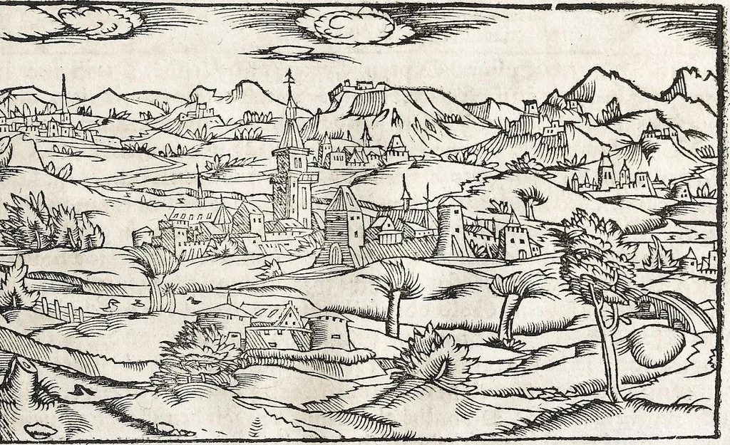 An illustration from Heydenweldt Vnd [und] irer Götter anfängcklicher vrsprung [Ursprung]: durch was verwhänungen den selben etwas vermeynter macht zugemessen, vmb dero wille[n], sie von den alten verehert worden ..., 1554, leaf 531