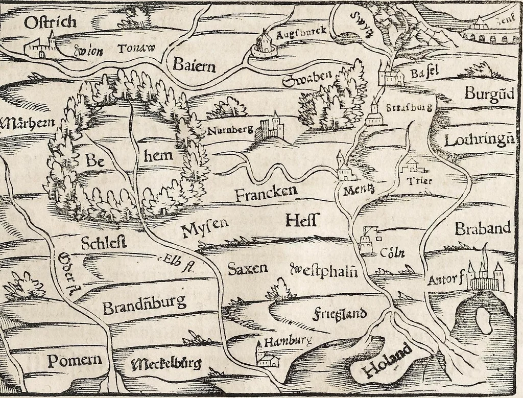 An illustration from Heydenweldt Vnd [und] irer Götter anfängcklicher vrsprung [Ursprung]: durch was verwhänungen den selben etwas vermeynter macht zugemessen, vmb dero wille[n], sie von den alten verehert worden ..., 1554, leaf 537