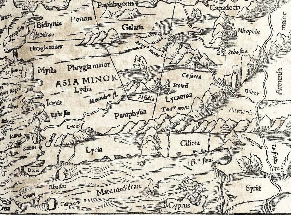 An illustration from Heydenweldt Vnd [und] irer Götter anfängcklicher vrsprung [Ursprung]: durch was verwhänungen den selben etwas vermeynter macht zugemessen, vmb dero wille[n], sie von den alten verehert worden ..., 1554, leaf 559