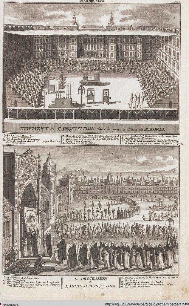 An illustration from Heilige Ceremonien, Gottes und Götzen-Dienste aller Völcker der Welt, Oder Eigentliche Vorstellung und summarischer Begriff, der vornehmsten Gottes-Dienstlichen Pflichten, Kirchen- und Tempel-Gebräuchen, der Christlich- und abgöttischen Völcker der gantzen Welt: Welche Nach des Berühmten Picarts Erfindung in Kupfer gestochen, und verlegt worden, 1748, leaf 131