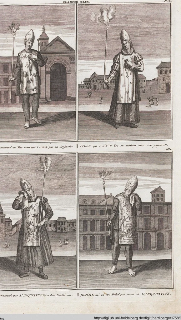 An illustration from Heilige Ceremonien, Gottes und Götzen-Dienste aller Völcker der Welt, Oder Eigentliche Vorstellung und summarischer Begriff, der vornehmsten Gottes-Dienstlichen Pflichten, Kirchen- und Tempel-Gebräuchen, der Christlich- und abgöttischen Völcker der gantzen Welt: Welche Nach des Berühmten Picarts Erfindung in Kupfer gestochen, und verlegt worden, 1748, leaf 133