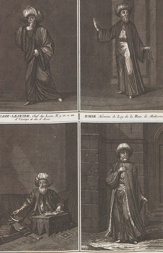 An illustration from Heilige Ceremonien, Gottes und Götzen-Dienste aller Völcker der Welt, Oder Eigentliche Vorstellung und summarischer Begriff, der vornehmsten Gottes-Dienstlichen Pflichten, Kirchen- und Tempel-Gebräuchen, der Christlich- und abgöttischen Völcker der gantzen Welt: Welche Nach des Berühmten Picarts Erfindung in Kupfer gestochen, und verlegt worden, 1748, leaf 161