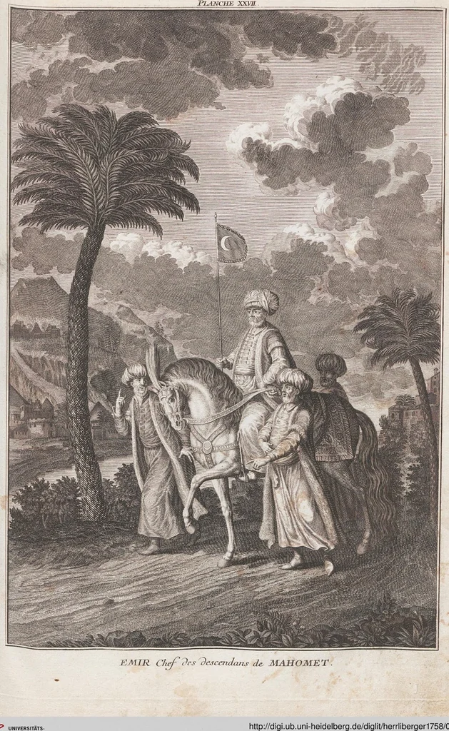 An illustration from Heilige Ceremonien, Gottes und Götzen-Dienste aller Völcker der Welt, Oder Eigentliche Vorstellung und summarischer Begriff, der vornehmsten Gottes-Dienstlichen Pflichten, Kirchen- und Tempel-Gebräuchen, der Christlich- und abgöttischen Völcker der gantzen Welt: Welche Nach des Berühmten Picarts Erfindung in Kupfer gestochen, und verlegt worden, 1748, leaf 162