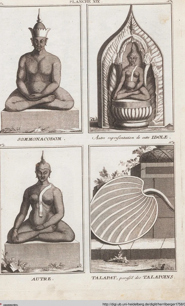 An illustration from Heilige Ceremonien, Gottes und Götzen-Dienste aller Völcker der Welt, Oder Eigentliche Vorstellung und summarischer Begriff, der vornehmsten Gottes-Dienstlichen Pflichten, Kirchen- und Tempel-Gebräuchen, der Christlich- und abgöttischen Völcker der gantzen Welt: Welche Nach des Berühmten Picarts Erfindung in Kupfer gestochen, und verlegt worden, 1748, leaf 190