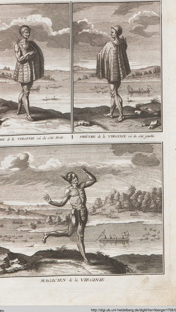 An illustration from Heilige Ceremonien, Gottes und Götzen-Dienste aller Völcker der Welt, Oder Eigentliche Vorstellung und summarischer Begriff, der vornehmsten Gottes-Dienstlichen Pflichten, Kirchen- und Tempel-Gebräuchen, der Christlich- und abgöttischen Völcker der gantzen Welt: Welche Nach des Berühmten Picarts Erfindung in Kupfer gestochen, und verlegt worden, 1748, leaf 249