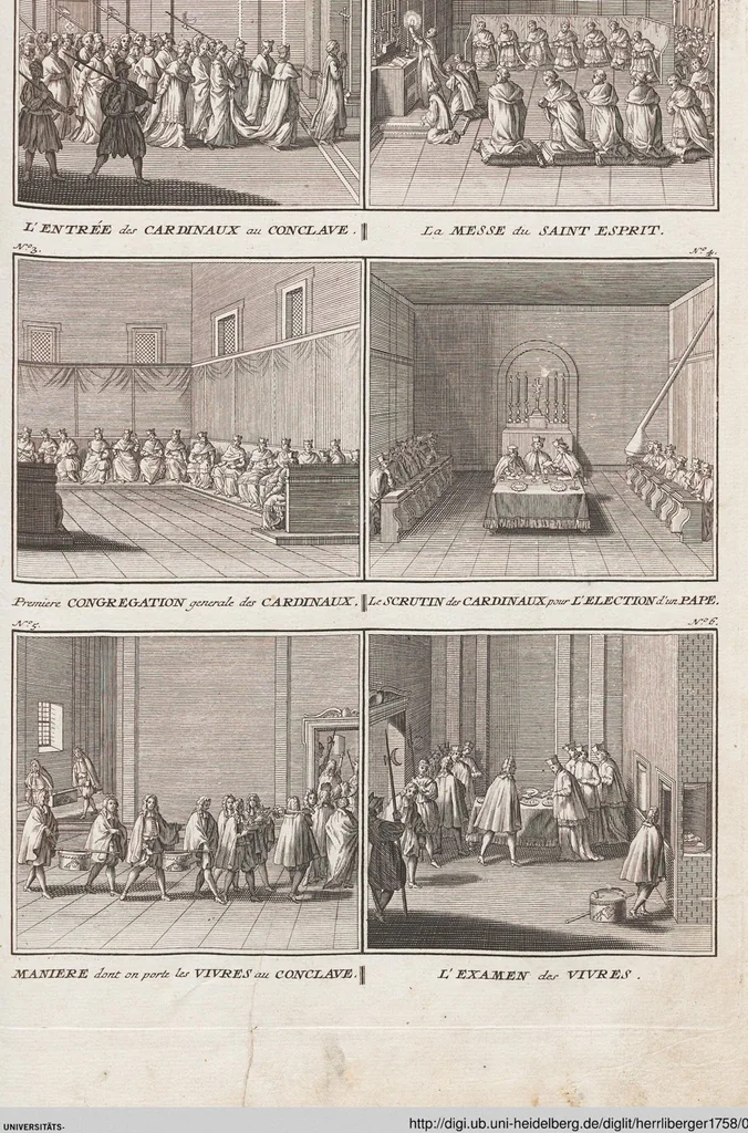 An illustration from Heilige Ceremonien, Gottes und Götzen-Dienste aller Völcker der Welt, Oder Eigentliche Vorstellung und summarischer Begriff, der vornehmsten Gottes-Dienstlichen Pflichten, Kirchen- und Tempel-Gebräuchen, der Christlich- und abgöttischen Völcker der gantzen Welt: Welche Nach des Berühmten Picarts Erfindung in Kupfer gestochen, und verlegt worden, 1748, leaf 86