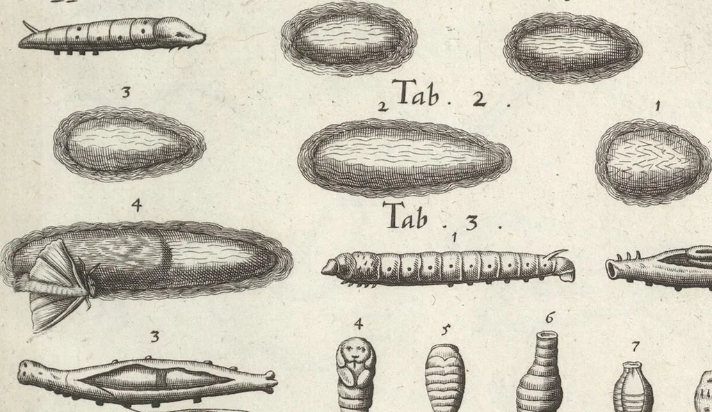 An illustration from Ioannis Ionstoni Theatrvm Vniversale Omnivm Animalivm Insectorvm: Tabvlis Viginti Octo Ab Illo Celeberrimo Mathia Meriano Aeri Incisis Ornatvm Ex Scriptoribvs Tam Antiqvis, Qvam Recentioribvs, Theophrasto, Dioscordie ... Et Aliis Maxima Cvra Collectvm, 1757, leaf 271