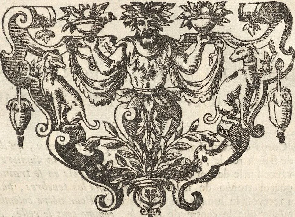 An illustration from Le Grand Cabinet Romain Ou Recueil D'Antiquitez Romaines: Qui consistent en Bas Reliefs, Statues des Dieux & des Hommes, Instruments Sacerdotaux, Lampes, Urnes, Seaux, Brasselets, Clefs, Anneaux, & Phioles lacrimales, Que L'On Trouve A Rome, 1706, leaf 175