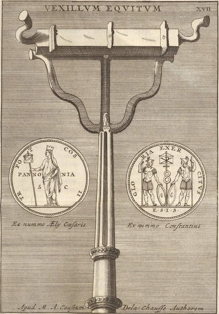 An illustration from Le Grand Cabinet Romain Ou Recueil D'Antiquitez Romaines: Qui consistent en Bas Reliefs, Statues des Dieux & des Hommes, Instruments Sacerdotaux, Lampes, Urnes, Seaux, Brasselets, Clefs, Anneaux, & Phioles lacrimales, Que L'On Trouve A Rome, 1706, leaf 221