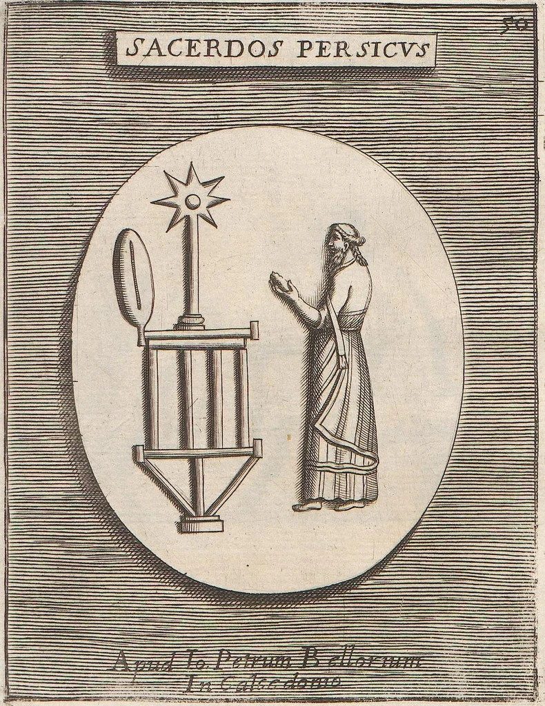 An illustration from Michaelis Angeli Causei De La Chausse Parisini Romanum Museum Sive Thesaurus Eruditae Antiquitatis: In Quo Gemmae, Idola, Insignia Sacerdotalia, Instrumenta sacrificijs, inservientia, Lucernae, Vasa, Bullae, Armillae, Fibulae, Claves, Annulli, Tesserae, Styli, Strigiles, Gutti, Phialae lacrymatoriae, vota, Signa Militaria, Marmora &c., 1707, leaf 106
