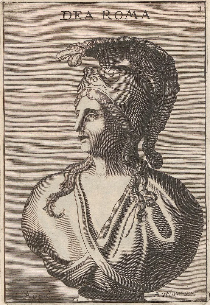 An illustration from Michaelis Angeli Causei De La Chausse Parisini Romanum Museum Sive Thesaurus Eruditae Antiquitatis: In Quo Gemmae, Idola, Insignia Sacerdotalia, Instrumenta sacrificijs, inservientia, Lucernae, Vasa, Bullae, Armillae, Fibulae, Claves, Annulli, Tesserae, Styli, Strigiles, Gutti, Phialae lacrymatoriae, vota, Signa Militaria, Marmora &c., 1707, leaf 158