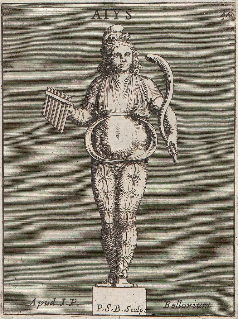 An illustration from Michaelis Angeli Causei De La Chausse Parisini Romanum Museum Sive Thesaurus Eruditae Antiquitatis: In Quo Gemmae, Idola, Insignia Sacerdotalia, Instrumenta sacrificijs, inservientia, Lucernae, Vasa, Bullae, Armillae, Fibulae, Claves, Annulli, Tesserae, Styli, Strigiles, Gutti, Phialae lacrymatoriae, vota, Signa Militaria, Marmora &c., 1707, leaf 197