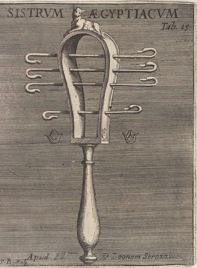 An illustration from Michaelis Angeli Causei De La Chausse Parisini Romanum Museum Sive Thesaurus Eruditae Antiquitatis: In Quo Gemmae, Idola, Insignia Sacerdotalia, Instrumenta sacrificijs, inservientia, Lucernae, Vasa, Bullae, Armillae, Fibulae, Claves, Annulli, Tesserae, Styli, Strigiles, Gutti, Phialae lacrymatoriae, vota, Signa Militaria, Marmora &c., 1707, leaf 236