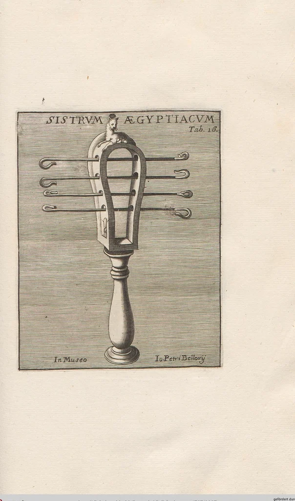 An illustration from Michaelis Angeli Causei De La Chausse Parisini Romanum Museum Sive Thesaurus Eruditae Antiquitatis: In Quo Gemmae, Idola, Insignia Sacerdotalia, Instrumenta sacrificijs, inservientia, Lucernae, Vasa, Bullae, Armillae, Fibulae, Claves, Annulli, Tesserae, Styli, Strigiles, Gutti, Phialae lacrymatoriae, vota, Signa Militaria, Marmora &c., 1707, leaf 237