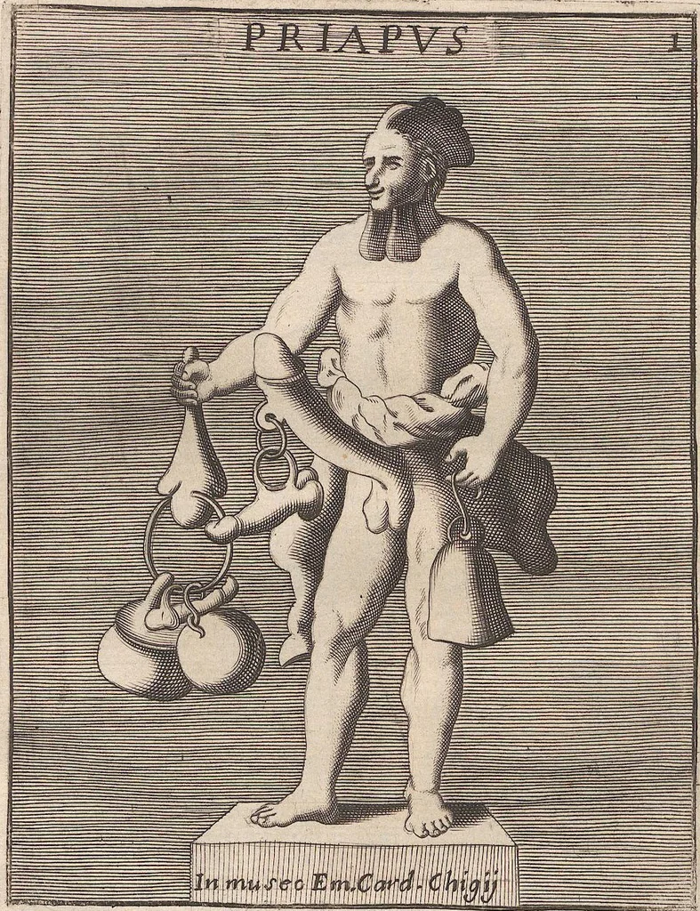 An illustration from Michaelis Angeli Causei De La Chausse Parisini Romanum Museum Sive Thesaurus Eruditae Antiquitatis: In Quo Gemmae, Idola, Insignia Sacerdotalia, Instrumenta sacrificijs, inservientia, Lucernae, Vasa, Bullae, Armillae, Fibulae, Claves, Annulli, Tesserae, Styli, Strigiles, Gutti, Phialae lacrymatoriae, vota, Signa Militaria, Marmora &c., 1707, leaf 333