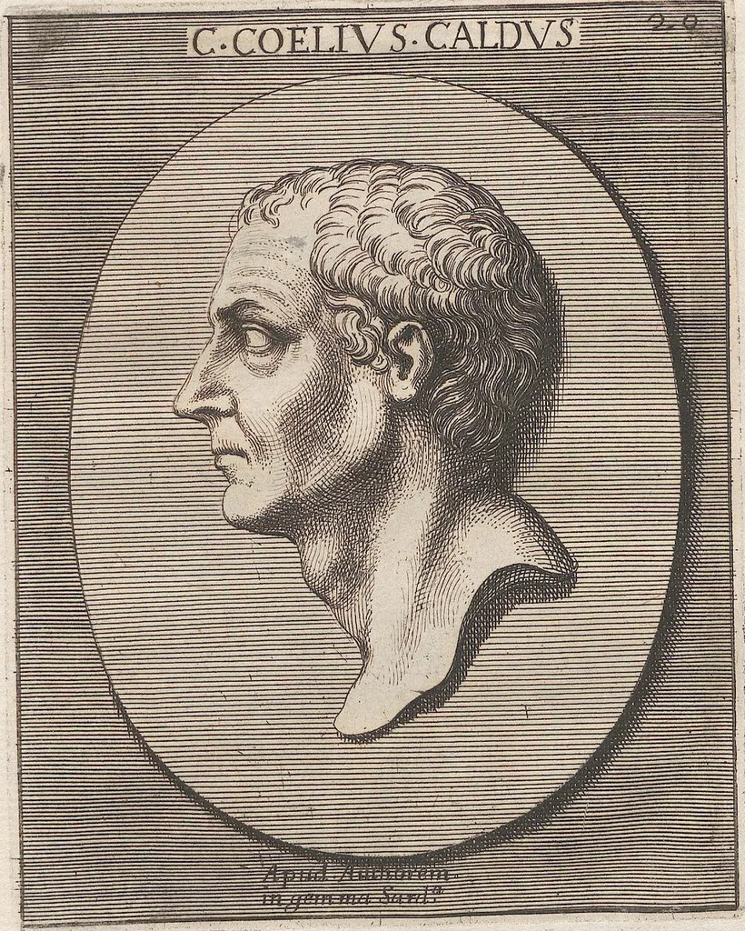 An illustration from Michaelis Angeli Causei De La Chausse Parisini Romanum Museum Sive Thesaurus Eruditae Antiquitatis: In Quo Gemmae, Idola, Insignia Sacerdotalia, Instrumenta sacrificijs, inservientia, Lucernae, Vasa, Bullae, Armillae, Fibulae, Claves, Annulli, Tesserae, Styli, Strigiles, Gutti, Phialae lacrymatoriae, vota, Signa Militaria, Marmora &c., 1707, leaf 76