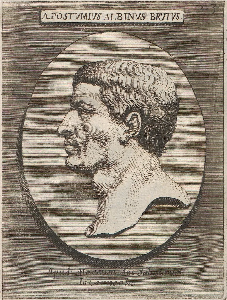 An illustration from Michaelis Angeli Causei De La Chausse Parisini Romanum Museum Sive Thesaurus Eruditae Antiquitatis: In Quo Gemmae, Idola, Insignia Sacerdotalia, Instrumenta sacrificijs, inservientia, Lucernae, Vasa, Bullae, Armillae, Fibulae, Claves, Annulli, Tesserae, Styli, Strigiles, Gutti, Phialae lacrymatoriae, vota, Signa Militaria, Marmora &c., 1707, leaf 79